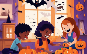 Kako napraviti ukrase za Halloween sa decom