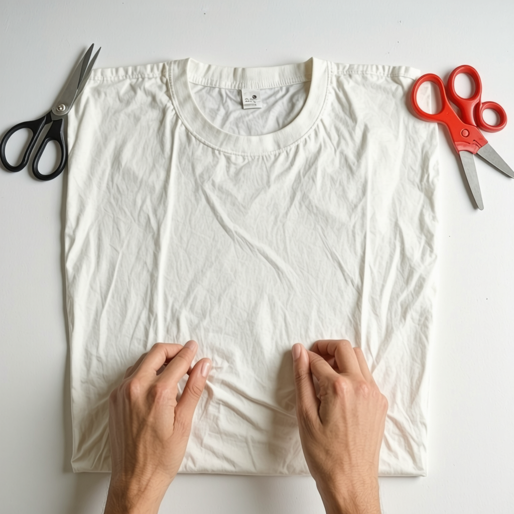 Upcycling starih majica: Napravite torbu za kupovinu bez šivenja lako