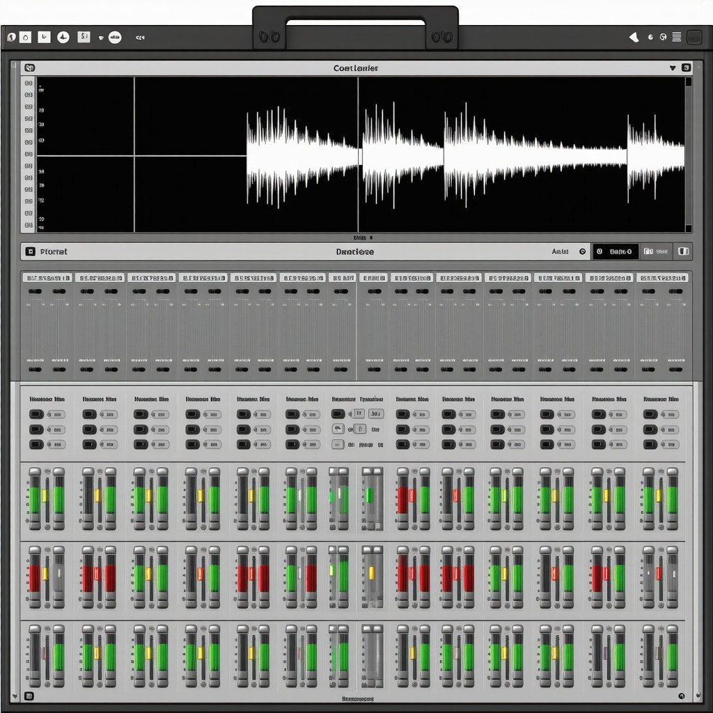 Digitalni audio workstation sa prikazom automatizacije, panorame i impulse response efekata za napredni miks zvuka