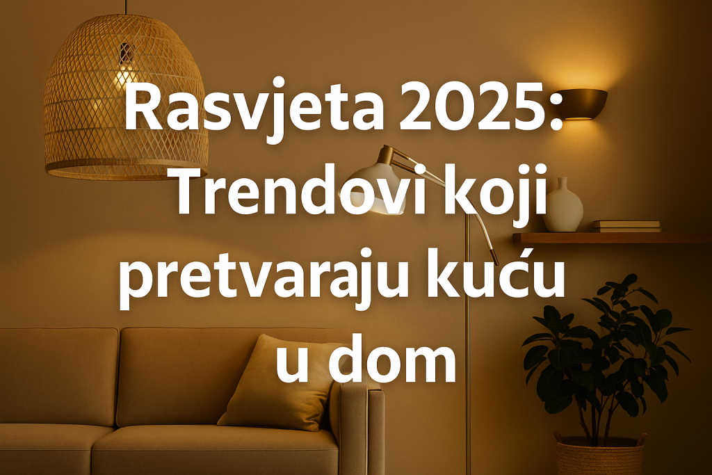 trendovi u rasvjeti 2025