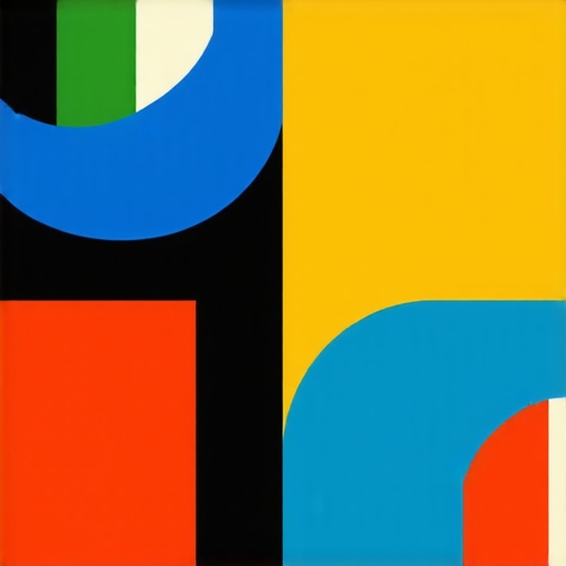 A sophisticated digital collage demonstrating advanced graphic design techniques with layered visuals and vibrant colors
