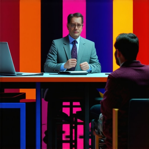 Expert using multisensory tools to engage online audience in a high-tech webinar environment
