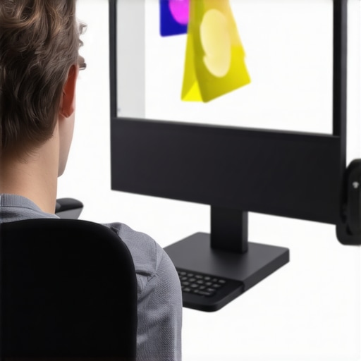 Computer screen displaying 3D modeling software used for prototyping.