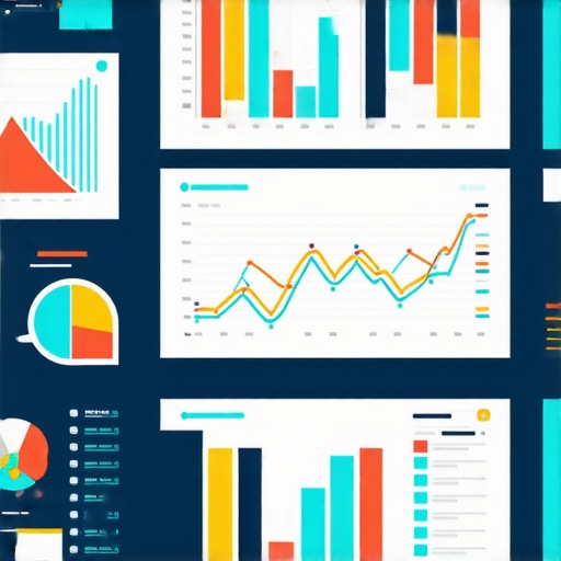 Illustration of advanced digital marketing analytics tools and graphs