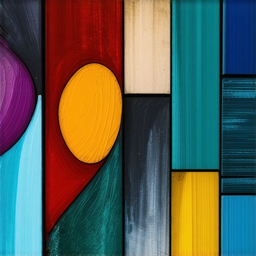 Close-up of intricate recycled art decorations showcasing advanced techniques