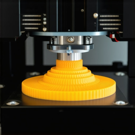 3D printer at work, advanced technology, innovative, sustainable, expert creative project