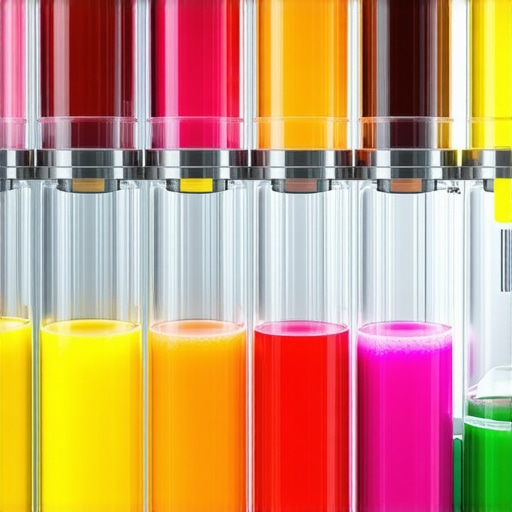 Laboratory equipment used for advanced juice processing and nutrient preservation
