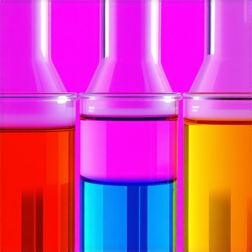 Laboratory equipment used for ultrasonic extraction of plant nutrients, highlighting advanced technology