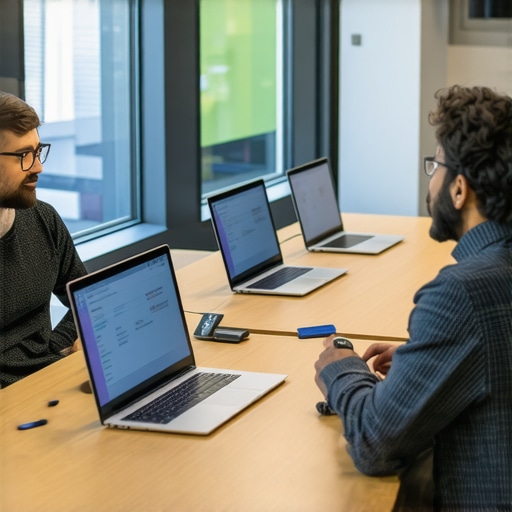 Profesionalci u virtuelnom sastanku koriste digitalne alate za saradnju