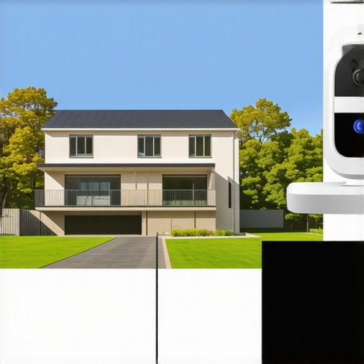 Dijagram modernog IoT sigurnosnog sistema sa povezanim senzorima i kamerama