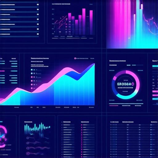 Moderni dashboard za analitiku podataka sa AI prikazima i vizualizacijama