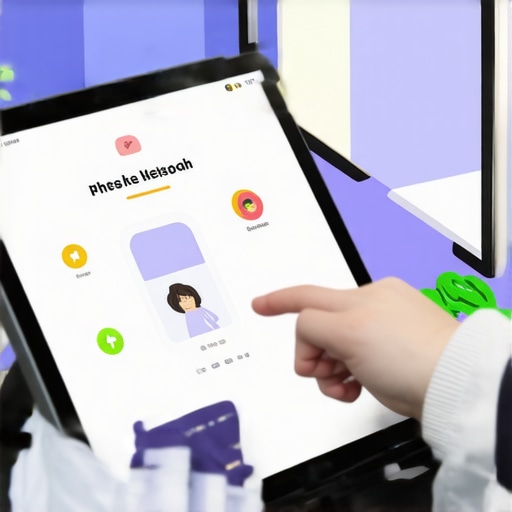 A colorful, interactive educational platform tailored for children's learning needs.
