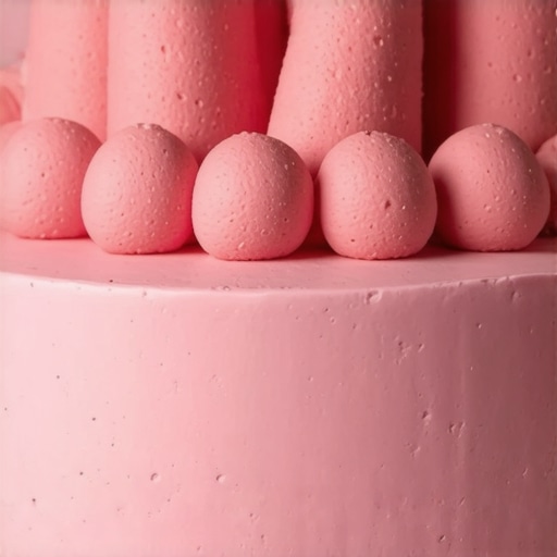 Detalj profesionalno ukrašenog kolača sa složenim fondant ukrasima