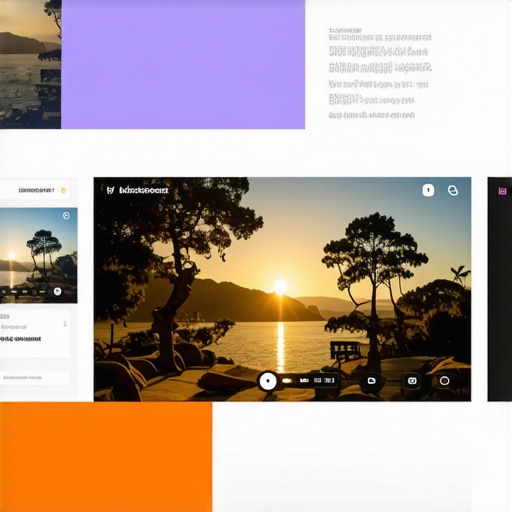 Sample of interactive online surveys with images and videos for increased respondent engagement