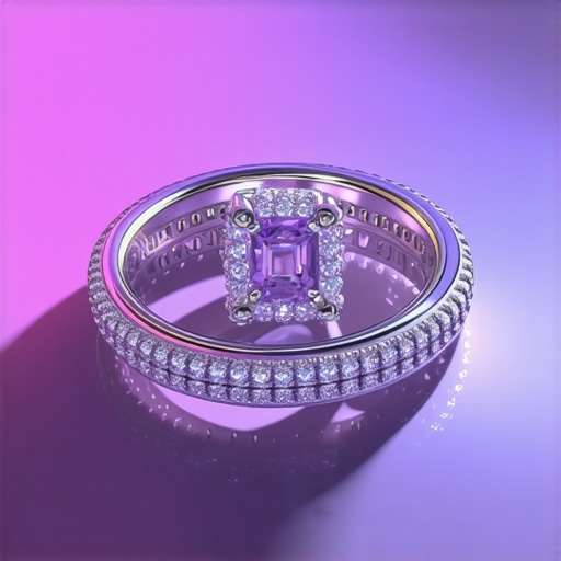Detailed digital model of layered necklace with multiple textures