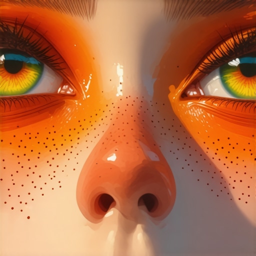 Digital artist working with layers and masks in animation software, demonstrating advanced techniques