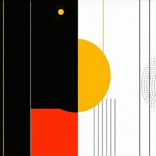 Infographic showcasing contrast and hierarchy techniques for expert-level graphic design
