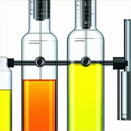 Illustration of modern systems for botanical extraction using supercritical CO2 and ultrasonic methods