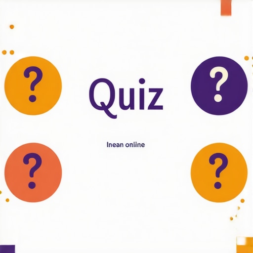 Creative Visual Elements for Online Quizzes Design showcasing interactive graphics and visual elements in an online quiz