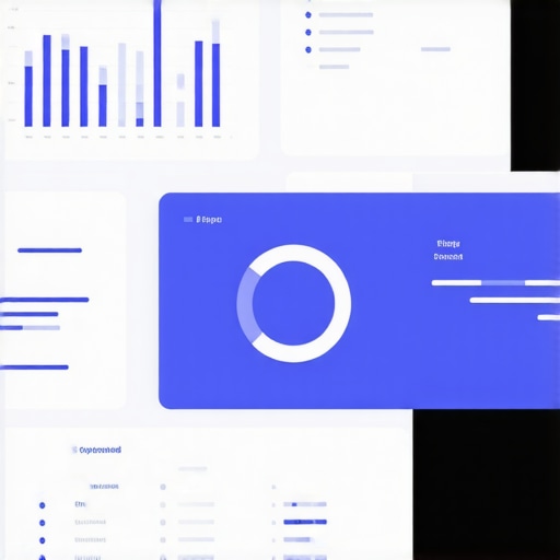 Graphical representation of data analytics with charts and predictive insights