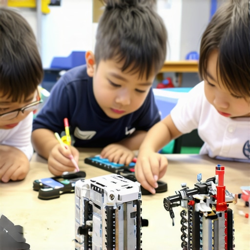 Deca u STEM i umetničkim projektima Deca rade na složenim STEM i umetničkim projektima sa robotima i umetnošću