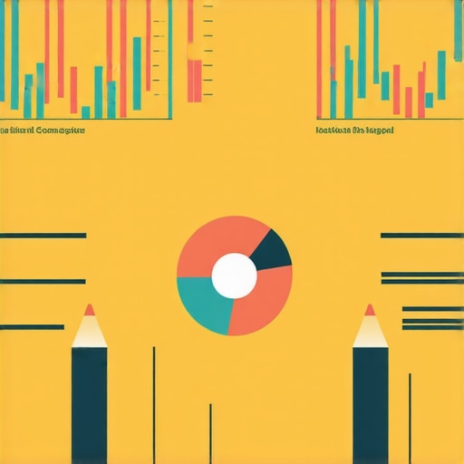 Data analysis chart showing marketing campaign metrics