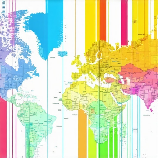 Illustration of a digital problem-solving map showing interconnected causes and solutions, using visual tools for systemic thinking