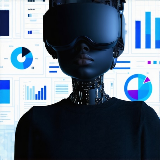 Illustration of AI, VR, and analytics tools shaping digital marketing