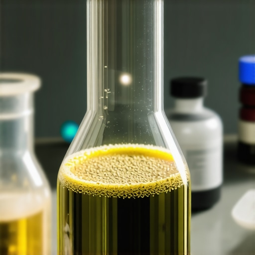 Formulation of Herbal Extracts in Modern Lab Scientist preparing herbal extracts with precise controls in a high-tech laboratory.