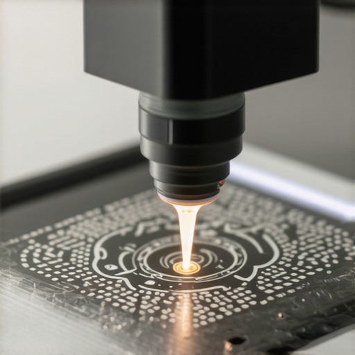 Precision laser engraving process on metal with advanced equipment
