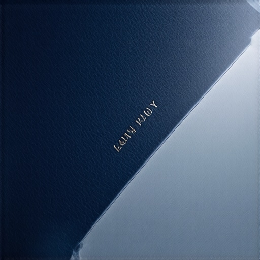 Close-up of a brochure showcasing UV coating and embossed elements