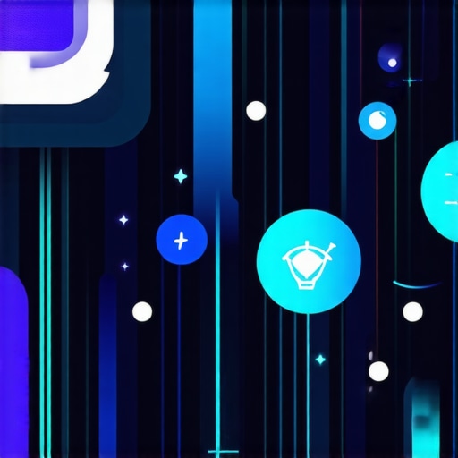 Illustration of digital marketing elements, AI, omnichannel strategy, and expert insights