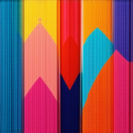 Close-up of intricate heklanje patterns with vibrant threads