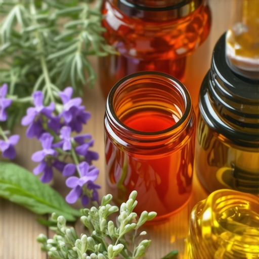 Prirodni sastojci za melem Razni biljni ekstrakti i esencijalna ulja za pravljenje melema