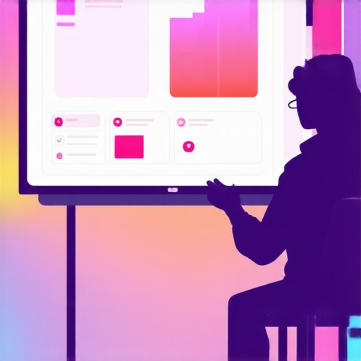 Osoba edukuje sebe putem online kurseva i radionica u digitalnom okruženju