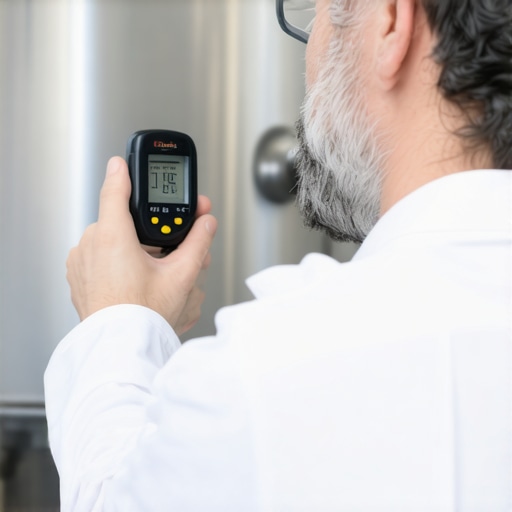 Enolog prati procese fermentacije vina u modernom laboratoriju