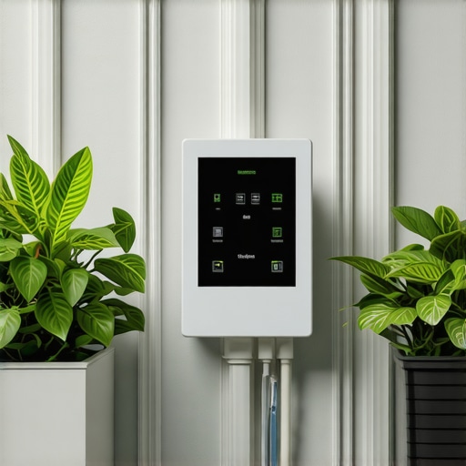 Automated smart greenhouse system with sensors Smart greenhouse with climate sensors and automated control