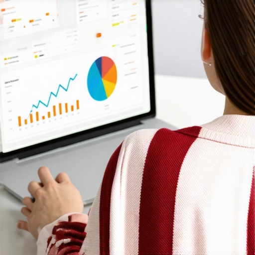 Ekspert za emocionalni marketing analizira podatke Stručnjak za digitalni marketing prati podatke o emocionalnom angažmanu na računaru