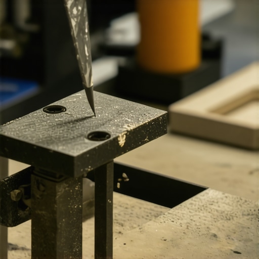 Expert jeweler using advanced equipment in a professional studio