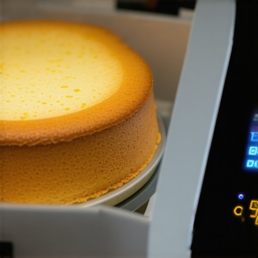 Innovative baking technology with sensors Digital sensors for controlling baking conditions in modern kitchens.