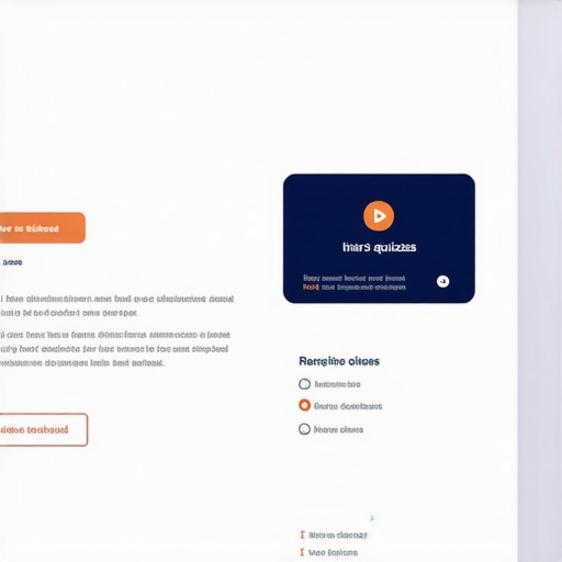 Interaktivna online platforma za edukaciju Prikaz moderne platforme za online kurseve sa interaktivnim kvizovima i analitičkim panelom