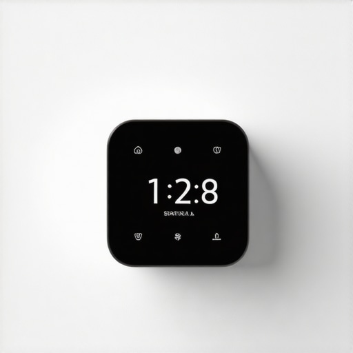 IoT Smart Timer Project High-tech IoT smart timer device connected via Wi-Fi