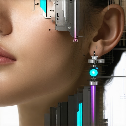 Close-up of innovative jewelry piece combining traditional craftsmanship with digital design elements