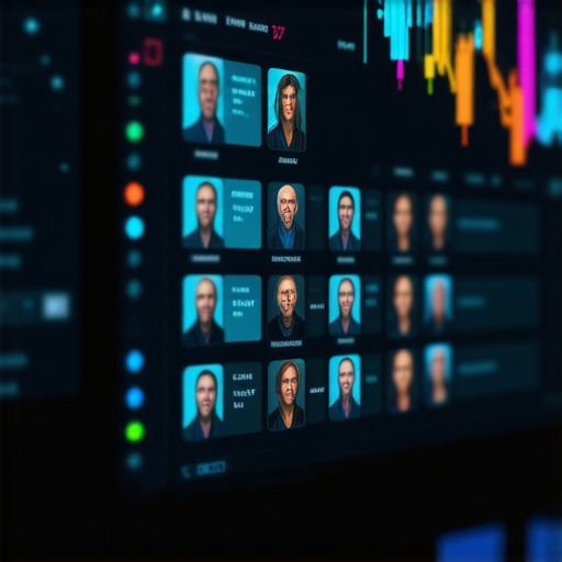 Dashboard sa analizom emocija na ekranu tokom video sastanka