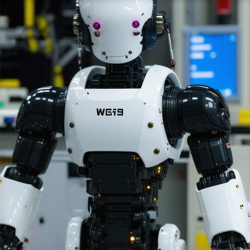 Napredni sistemi u robotici Detaljna ilustracija složenog robotskog sistema sa senzorima, AI i kontrolnim algoritmima