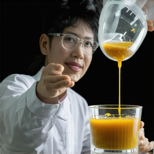 Naučnik u laboratoriji meša prirodne sastojke za zdravlje desni