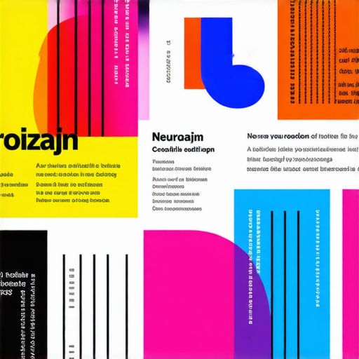 Neurodizajn u marketingu Visual demonstrating neurodizajn principles with vibrant colors and emotional imagery.
