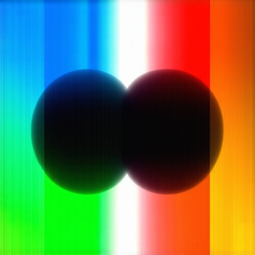 Neurovisual Principles in Digital Design Illustration of neurovisual design elements, colors, and emotional responses.