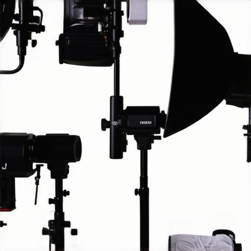 Profesionalno osvetljenje za kućnu fotografiju Studio svetlosni set sa difuzorima i reflektorima za kućnu fotografiju