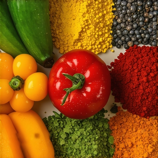 Raznovrsni sezonski sastojci poput voća i začina za unikatne mekike